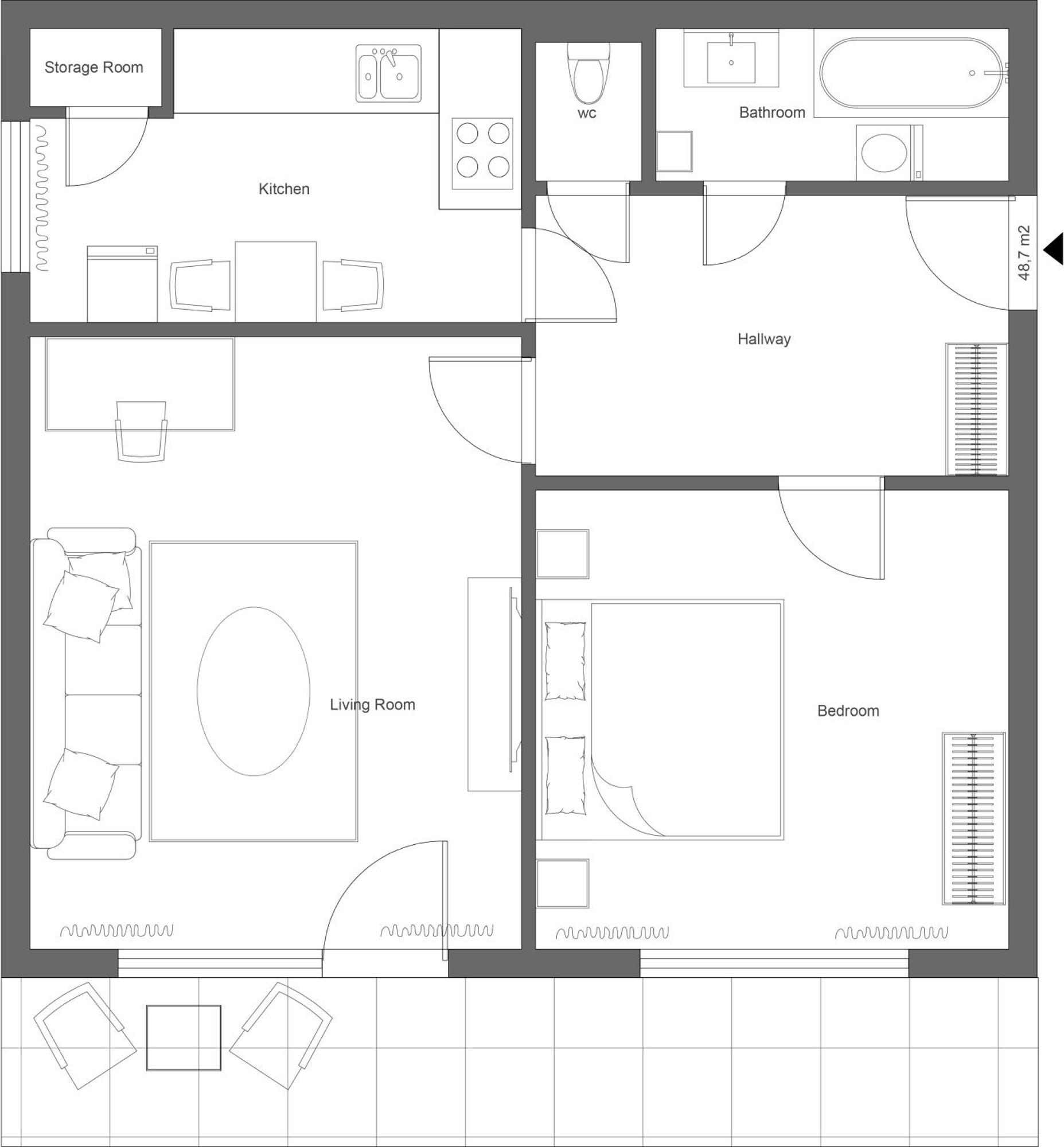 New Colorful Apartment With Big Balcony Bratislava Esterno foto